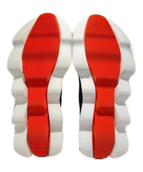 HERMES（エルメス）HERMES (エルメス) ECLAIR SNEAKERS/エクレール スニーカー/221892Z ブラック サイズ:40.5の古着・服飾アイテム