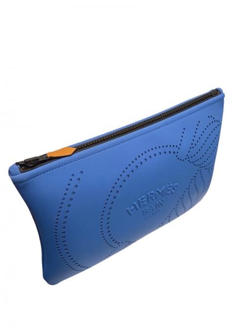 HERMES（エルメス）HERMES (エルメス) ネオバンカノエ MM ブルー サイズ:MMの古着・服飾アイテム