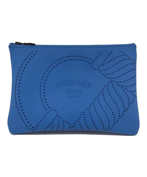 HERMES（エルメス）HERMES (エルメス) ネオバンカノエ MM ブルー サイズ:MMの古着・服飾アイテム