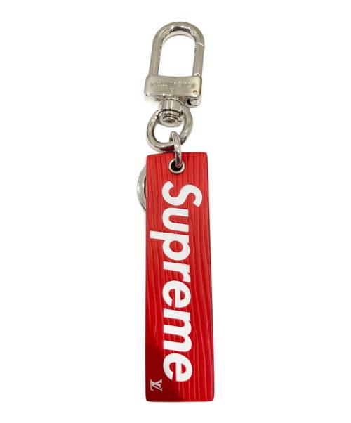 LOUIS VUITTON（ルイ ヴィトン）LOUIS VUITTON (ルイ ヴィトン) SUPREME (シュプリーム) エピ ダウンタウンタブチャーム レッド サイズ:ー 未使用品の古着・服飾アイテム