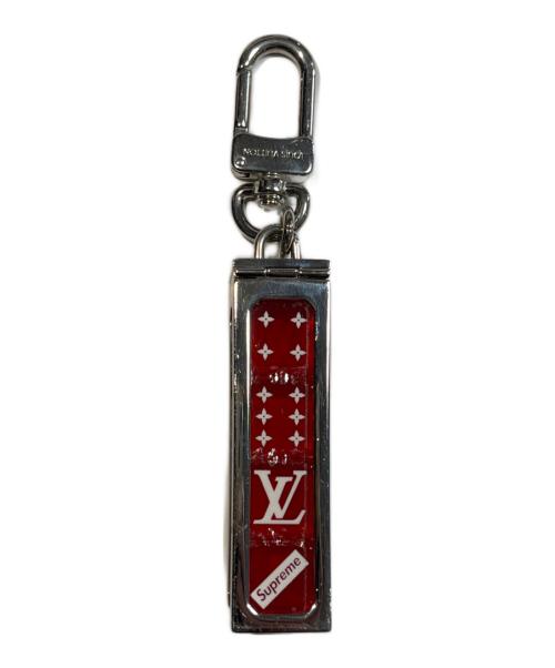 LOUIS VUITTON（ルイ ヴィトン）LOUIS VUITTON (ルイ ヴィトン) SUPREME (シュプリーム) ダイス キーホルダー レッドの古着・服飾アイテム