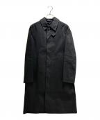 MACKINTOSHマッキントッシュ）の古着「MACKINTOSH DUNKELD Rubberized Coat/ダンケルド ゴム引きコート/GR-001D GTS」｜ブラック
