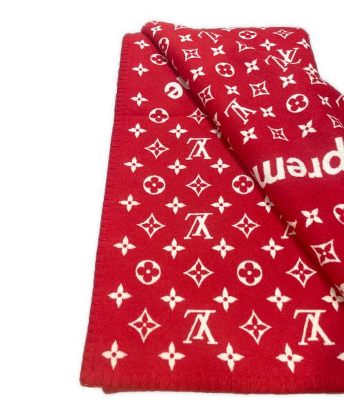 LOUIS VUITTON（ルイ ヴィトン）LOUIS VUITTON (ルイ ヴィトン) Supreme (シュプリーム) Monoglam Blanket 未使用品の古着・服飾アイテム