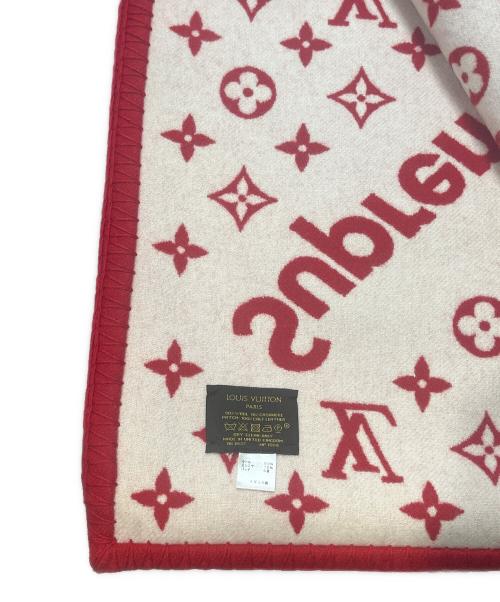 LOUIS VUITTON（ルイ ヴィトン）LOUIS VUITTON (ルイ ヴィトン) Supreme (シュプリーム) Monoglam Blanket 未使用品の古着・服飾アイテム