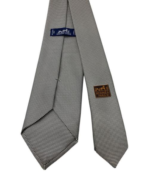 HERMES（エルメス）HERMES (エルメス) HERMES　ネクタイ グレー サイズ:‐の古着・服飾アイテム