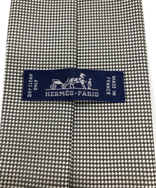 HERMES（エルメス）HERMES (エルメス) HERMES　ネクタイ グレー サイズ:‐の古着・服飾アイテム
