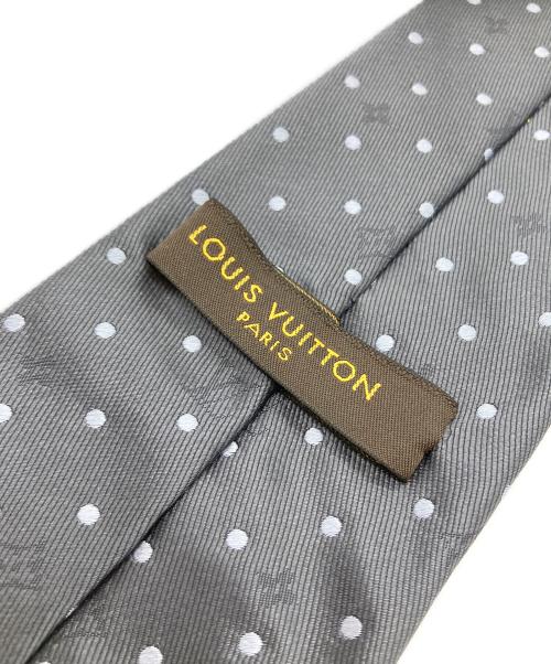 LOUIS VUITTON（ルイ ヴィトン）LOUIS VUITTON (ルイ ヴィトン) ネクタイ グレー サイズ:FREEの古着・服飾アイテム