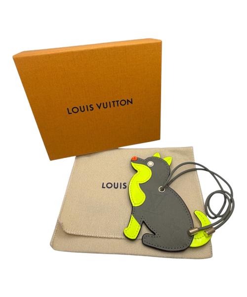 LOUIS VUITTON（ルイ ヴィトン）LOUIS VUITTON (ルイ ヴィトン) ポルトアドレス/ネームタグ グレーの古着・服飾アイテム