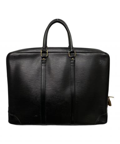 ルイヴィトン ポルトドキュマン ヴォヤージュエピ ブリーフケース A4 中古・古着通販】LOUIS VUITTON (ルイ ヴィトン) エピ/ポルト