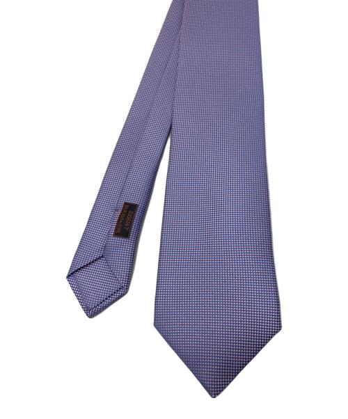 HERMES（エルメス）HERMES (エルメス) HERMES　ネクタイ パープル サイズ:‐の古着・服飾アイテム