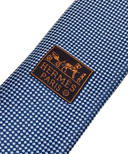 HERMES（エルメス）HERMES (エルメス) ネクタイ ネイビー サイズ:不明の古着・服飾アイテム