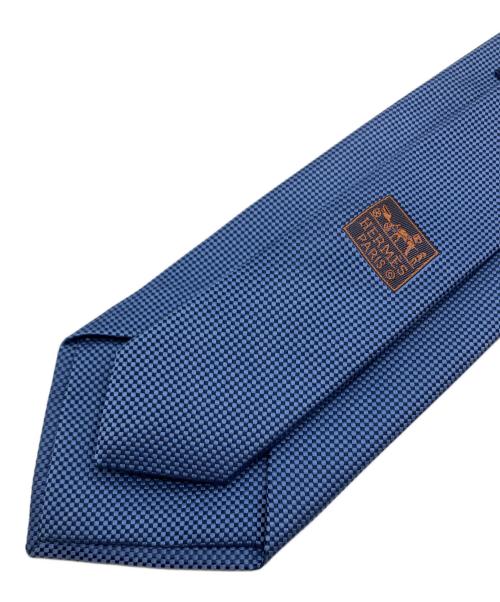 HERMES（エルメス）HERMES (エルメス) ネクタイ ネイビー サイズ:FREEの古着・服飾アイテム