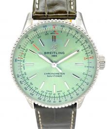 BREITLING（ブライトリング）の古着「Navitimer Automatic 36 ナビタイマー オートマチック 36 Ref.A17327 36mm 緑文字盤」｜グリーン