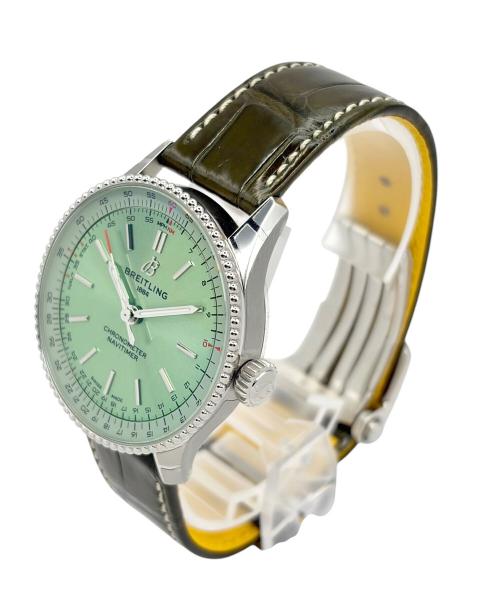 BREITLING（ブライトリング）BREITLING (ブライトリング) Navitimer Automatic 36 ナビタイマー オートマチック 36 Ref.A17327 36mm 緑文字盤 グリーン サイズ:36mm/14-18cmの古着・服飾アイテム
