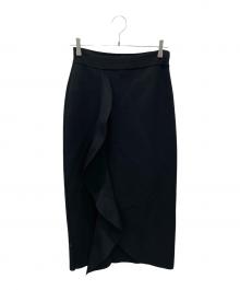 ALEXANDER McQUEEN（アレキサンダーマックイーン）の古着「ビスコーススカート」｜ブラック