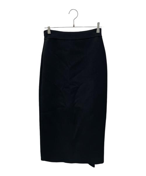 ALEXANDER McQUEEN（アレキサンダーマックイーン）ALEXANDER McQUEEN (アレキサンダーマックイーン) ビスコーススカート ブラック サイズ:Mの古着・服飾アイテム