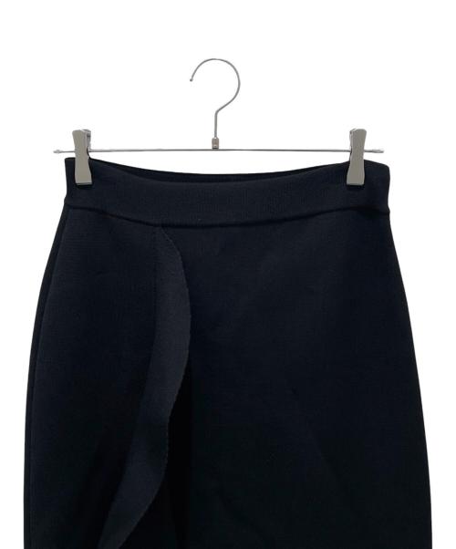 ALEXANDER McQUEEN（アレキサンダーマックイーン）ALEXANDER McQUEEN (アレキサンダーマックイーン) ビスコーススカート ブラック サイズ:Mの古着・服飾アイテム