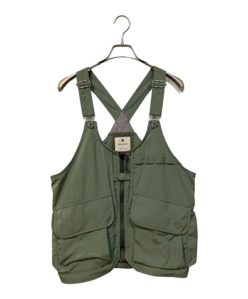 Snow peak（スノーピーク）Snow peak (スノーピーク) アウトドアウェア(タキビウェザークロスベスト) グレー サイズ:SIZE M 未使用品の古着・服飾アイテム