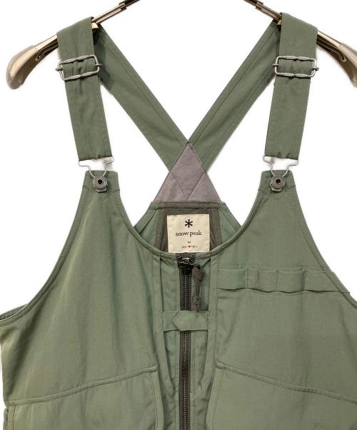 Snow peak（スノーピーク）Snow peak (スノーピーク) アウトドアウェア(タキビウェザークロスベスト) グレー サイズ:SIZE M 未使用品の古着・服飾アイテム