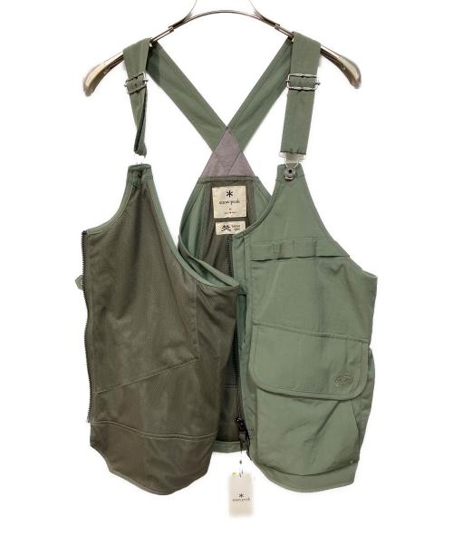 Snow peak（スノーピーク）Snow peak (スノーピーク) アウトドアウェア(タキビウェザークロスベスト) グレー サイズ:SIZE M 未使用品の古着・服飾アイテム