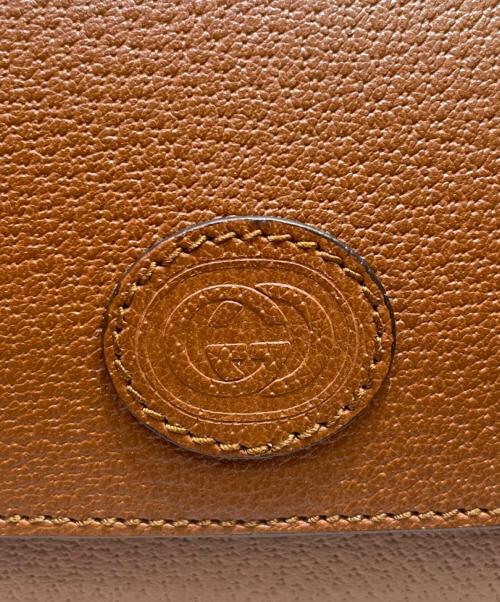 GUCCI（グッチ）GUCCI (グッチ) スモール ウィッカー メッセンジャー ブラウンの古着・服飾アイテム