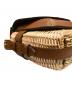 中古・古着 GUCCI (グッチ) スモール ウィッカー メッセンジャー ブラウン：200000円