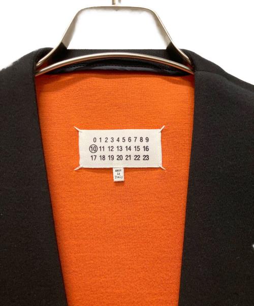 Maison Margiela（メゾンマルジェラ）Maison Margiela (メゾンマルジェラ) 別注ネオプレーンノーカラージャケット ブラック サイズ:48の古着・服飾アイテム