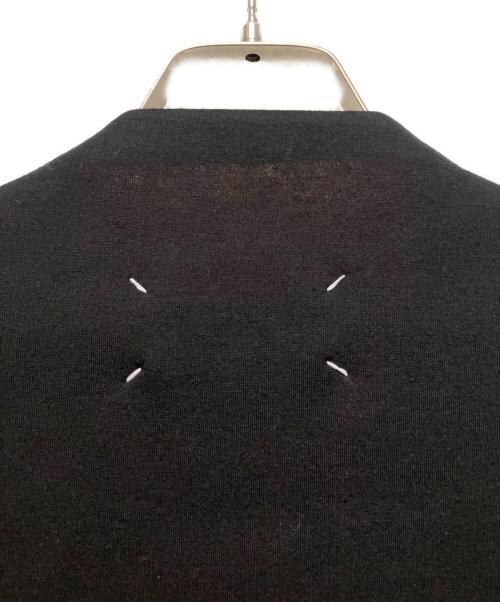 Maison Margiela（メゾンマルジェラ）Maison Margiela (メゾンマルジェラ) 別注ネオプレーンノーカラージャケット ブラック サイズ:48の古着・服飾アイテム