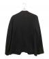 Maison Margiela (メゾンマルジェラ) 別注ネオプレーンノーカラージャケット ブラック サイズ:48：65000円