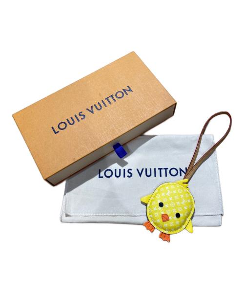 LOUIS VUITTON（ルイ ヴィトン）LOUIS VUITTON (ルイ ヴィトン) プルチーノ バッグチャーム イエロー サイズ:-の古着・服飾アイテム