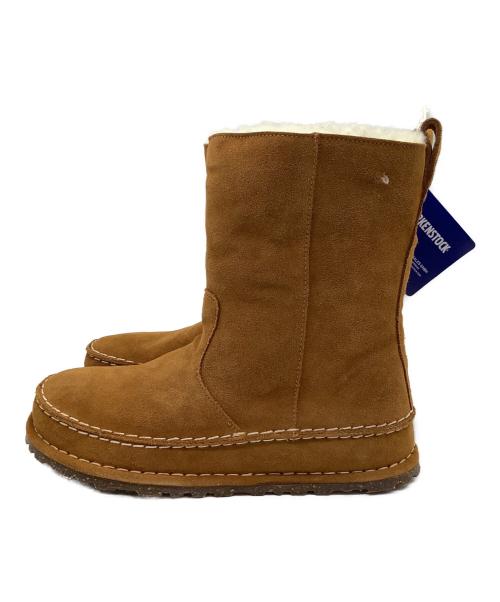 BIRKENSTOCK（ビルケンシュトック）BIRKENSTOCK (ビルケンシュトック) ムートンブーツ　BIRKENSTOCK ブラウン サイズ:24.5cmの古着・服飾アイテム