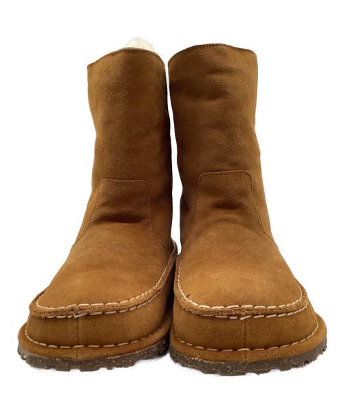 BIRKENSTOCK（ビルケンシュトック）BIRKENSTOCK (ビルケンシュトック) ムートンブーツ　BIRKENSTOCK ブラウン サイズ:24.5cmの古着・服飾アイテム