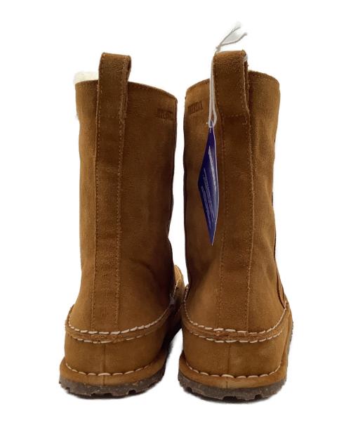 BIRKENSTOCK（ビルケンシュトック）BIRKENSTOCK (ビルケンシュトック) ムートンブーツ　BIRKENSTOCK ブラウン サイズ:24.5cmの古着・服飾アイテム