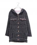 CHANELシャネル）の古着「24AW LOOK30 Coco Tweed Coat/ココツイードコート/P77290V68948」｜ブラック