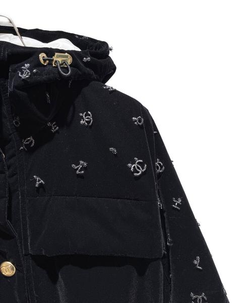 CHANEL（シャネル）CHANEL (シャネル) コート ブラック サイズ:36の古着・服飾アイテム