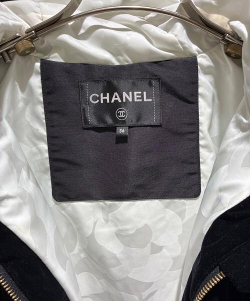 CHANEL（シャネル）CHANEL (シャネル) コート ブラック サイズ:36の古着・服飾アイテム