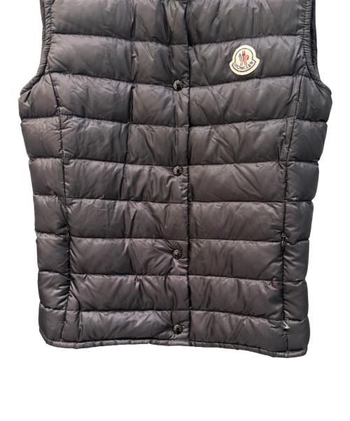 MONCLER（モンクレール）MONCLER (モンクレール) LIANE/ダウンベスト ブラックの古着・服飾アイテム