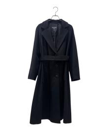 GIORGIO ARMANI（ジョルジオアルマーニ）の古着「カシミヤコート」｜ブラック