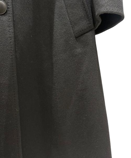 GIORGIO ARMANI（ジョルジオアルマーニ）GIORGIO ARMANI (ジョルジオアルマーニ) カシミヤコート ブラック サイズ:36の古着・服飾アイテム