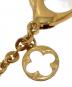 中古・古着 LOUIS VUITTON (ルイ ヴィトン) ポルトクレ・フルールエトワール/Porte Clés Fleur Étoile Key Holder/M66457 ブラック×ゴールド サイズ:-：40000円