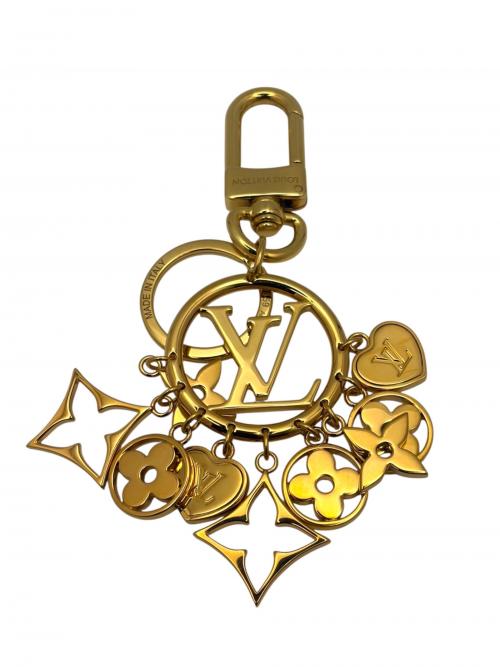 LOUIS VUITTON（ルイ ヴィトン）LOUIS VUITTON (ルイ ヴィトン) LVサークル トゥインクリンク/キーリング ゴールドの古着・服飾アイテム