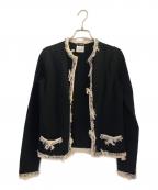 CHANELシャネル）の古着「カーディガン」｜ブラック