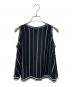 中古・古着 CHANEL (シャネル) カシミヤノースリーブニット ブラック サイズ:34/36：48000円