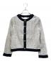 CHANEL（シャネル）の古着「Sequin Cardigan/スパンコールカーディガン/P32758K00782」｜ホワイト×ブラック