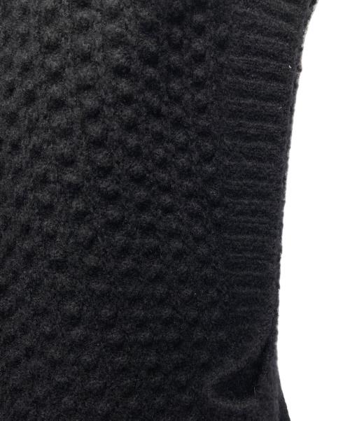 CHANEL（シャネル）CHANEL (シャネル) ノースリーブ テクスチャード カーディガン ブラック サイズ:34の古着・服飾アイテム