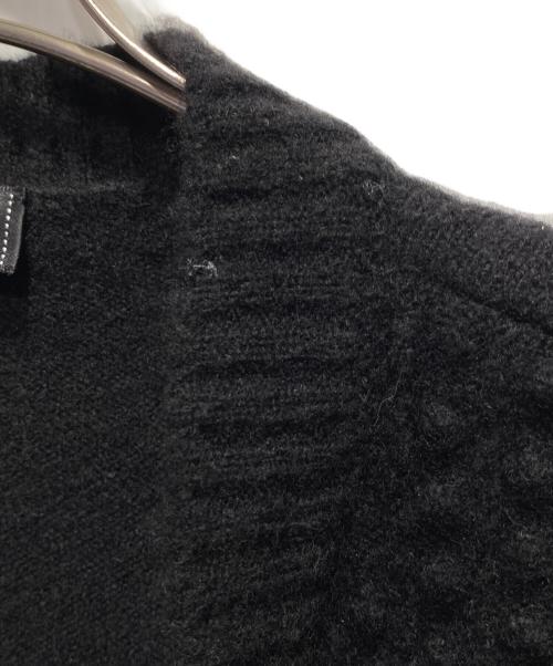 CHANEL（シャネル）CHANEL (シャネル) ノースリーブ テクスチャード カーディガン ブラック サイズ:34の古着・服飾アイテム