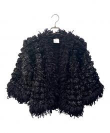 CHANEL（シャネル）の古着「シャイニー ニット トッパーカーディガン」｜ブラック