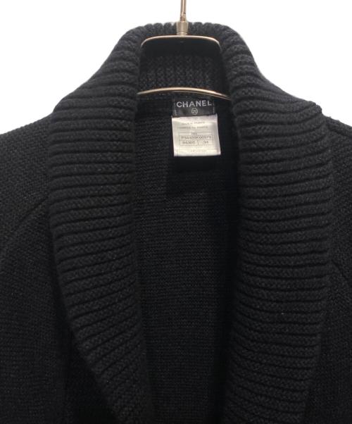CHANEL（シャネル）CHANEL (シャネル) ロングカーディガン ブラック サイズ:34の古着・服飾アイテム