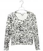 CHANELシャネル）の古着「アイコンモチーフカットソー P61762V47215」｜ホワイト