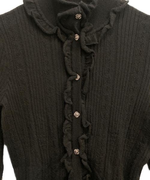 CHANEL（シャネル）CHANEL (シャネル) カーディガン ブラック サイズ:36の古着・服飾アイテム